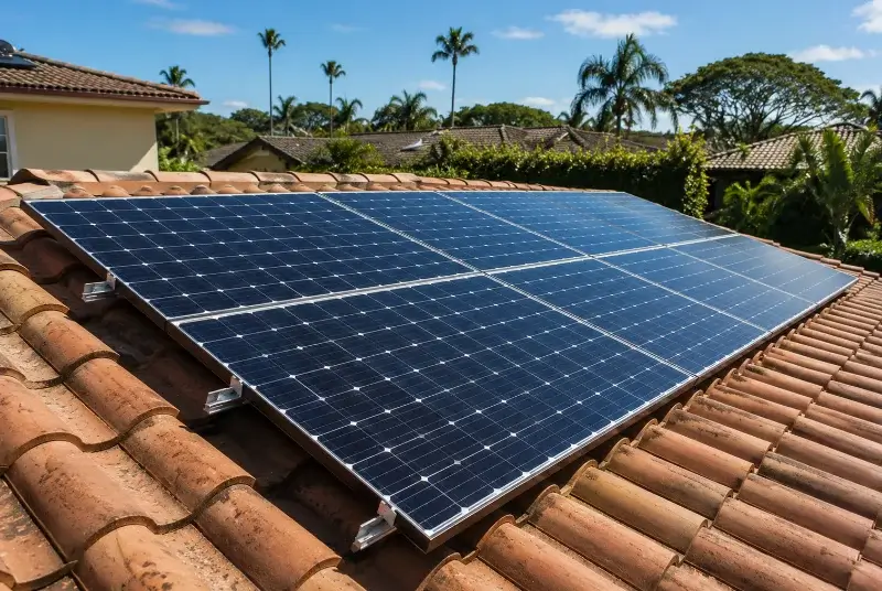 Installation de panneaux solaires à Saint-Bauzély